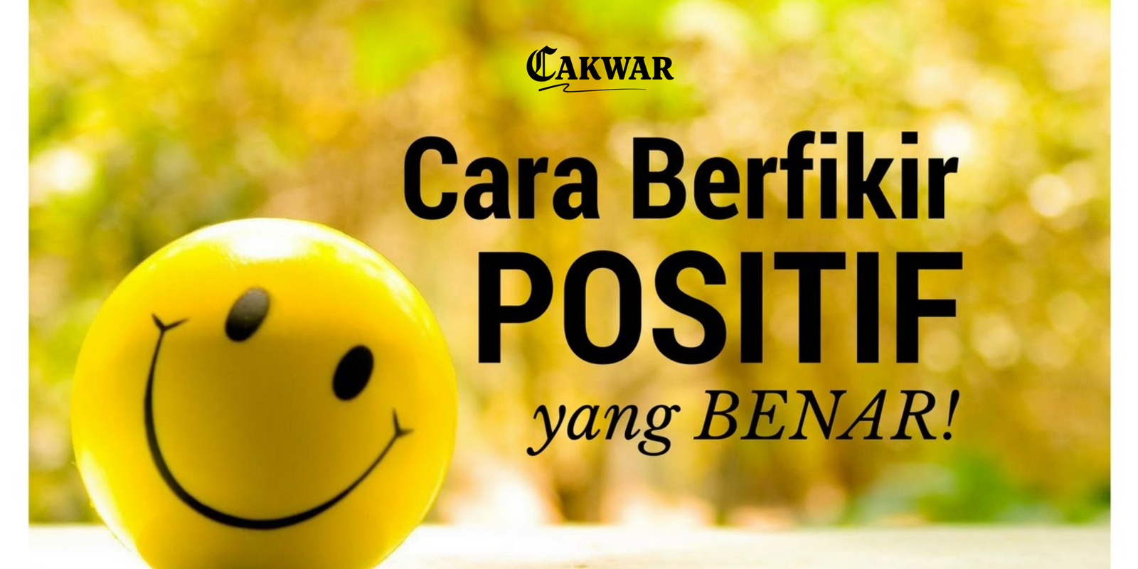 The Power of Positive Thinking: Panduan Hidup Sehari-hari dengan Pola Pikir Positif