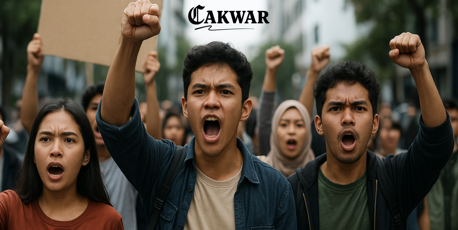 Wajah Baru Demonstrasi Anak Muda