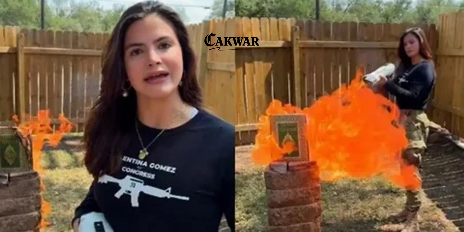 Valentina Gomez, Politikus Keturunan Kolombia Bakar Al-Qur’an