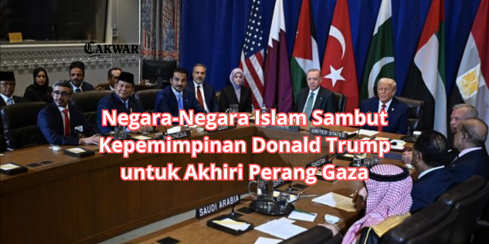 Negara-Negara Islam Sambut Kepemimpinan Donald Trump untuk Akhiri Perang Gaza