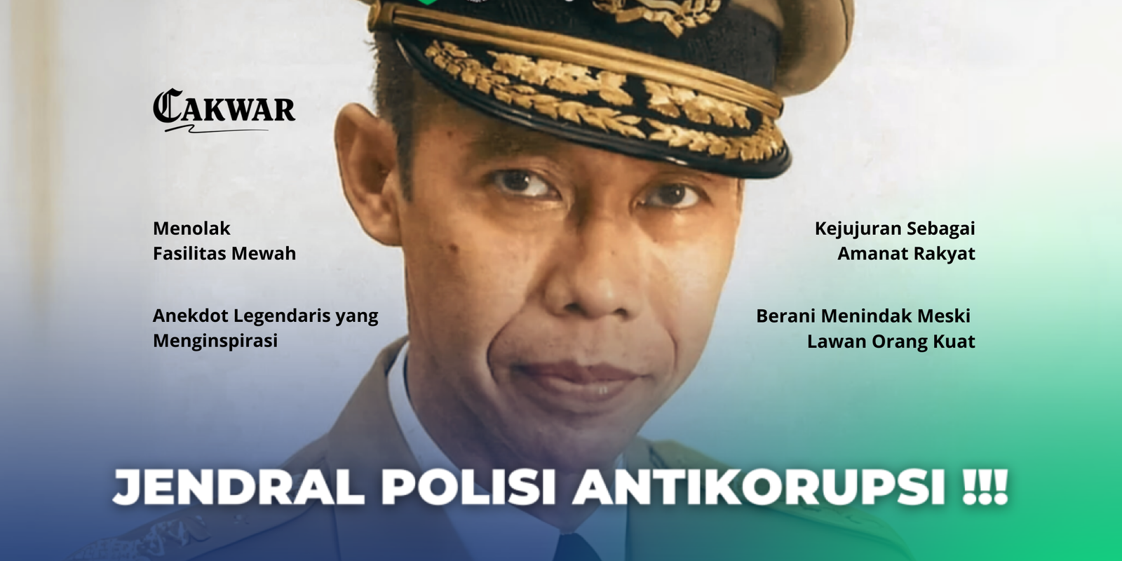 Kisah Nyata Jenderal Hoegeng: Kapolri Legendaris yang Menolak Fasilitas Mewah dan Berani Lawan Orang Kuat