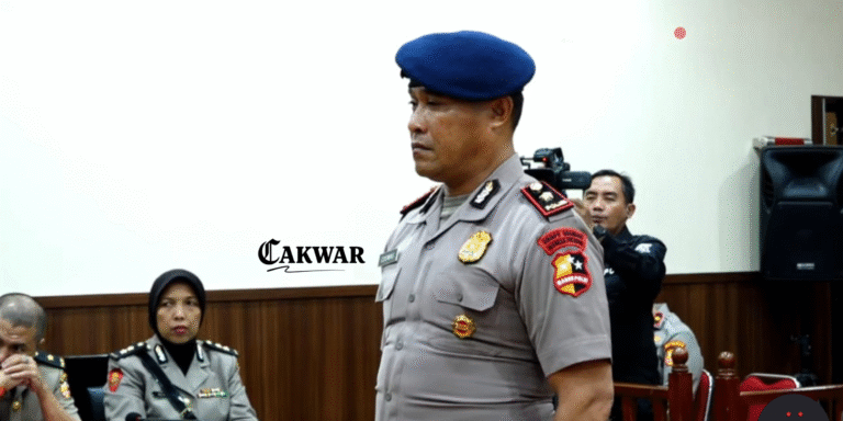 Sidang KKEP Pecat Kompol Cosmos Kaju Gae Terkait Kasus Kematian Driver Ojol Affan Kurniawan