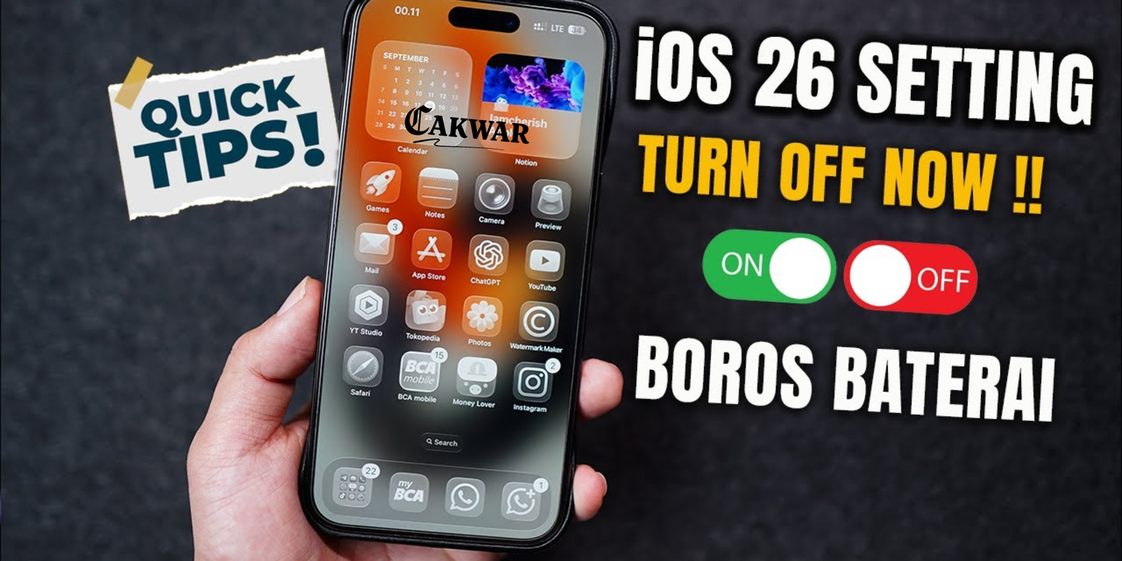 iOS 26 Bikin iPhone Cepat Panas & Baterai Boros — Kenapa Bisa, Cara Cepat Atasi dari A sampai Z