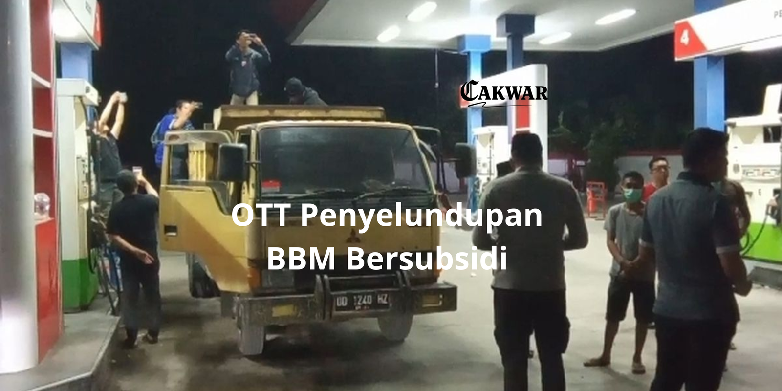 OTT Penyelundupan BBM Bersubsidi di Gowa: 2 Petugas SPBU Ditangkap Polisi