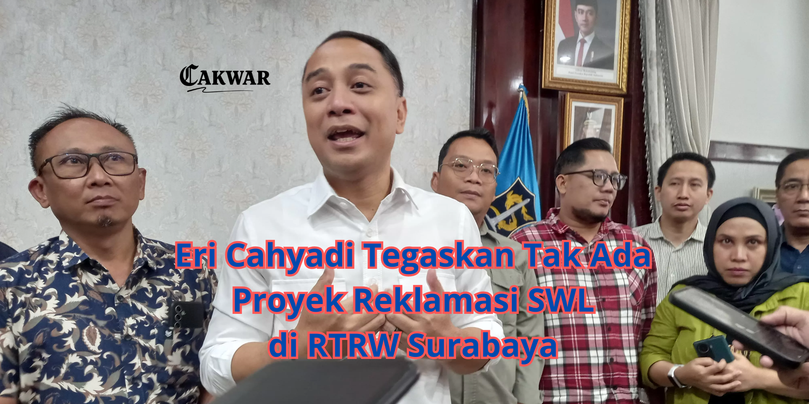 Eri Cahyadi Tegaskan Tak Ada Proyek Reklamasi SWL di RTRW Surabaya