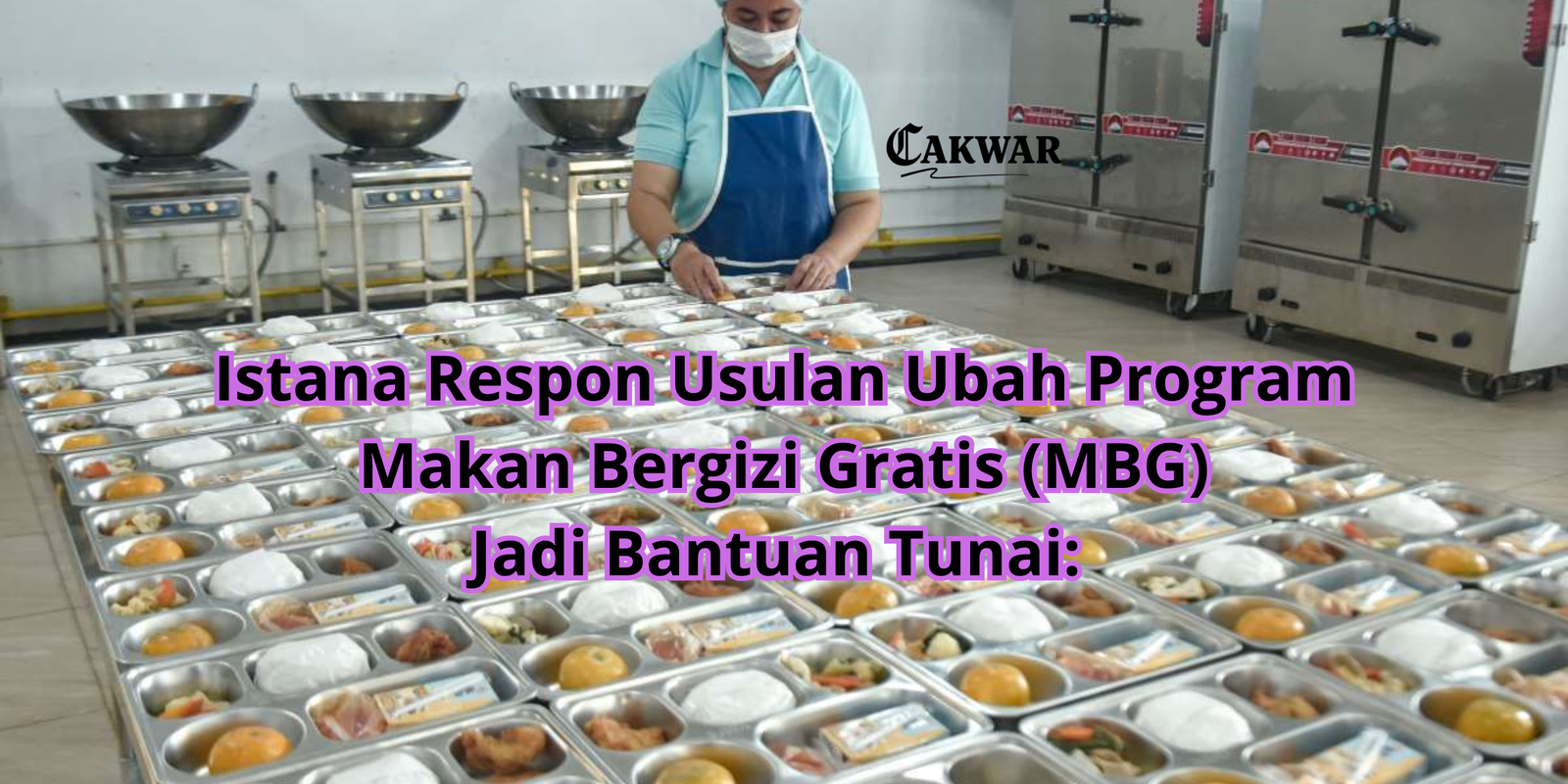 Istana Respon Usulan Ubah Program Makan Bergizi Gratis (MBG) Jadi Bantuan Tunai