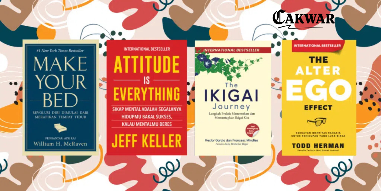 Buku Self-Improvement yang Lagi Hits di Kalangan Mahasiswa dan Anak Muda