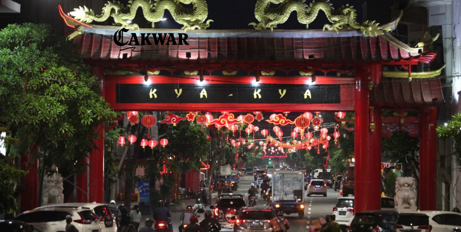 Kya-Kya Surabaya Suasana Pecinan dalam Nuansa Kuliner Malam