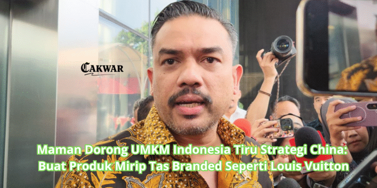 Maman Dorong UMKM Indonesia Tiru Strategi China: Buat Produk Mirip Tas Branded Seperti Louis Vuitton