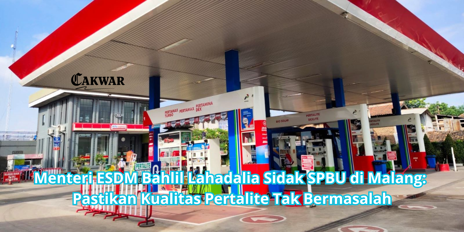 Menteri ESDM Bahlil Lahadalia Sidak SPBU di Malang: Pastikan Kualitas Pertalite Tak Bermasalah