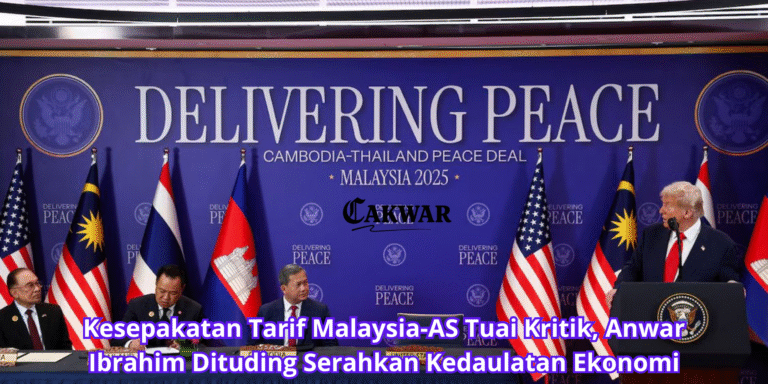 Kesepakatan Tarif Malaysia-AS Tuai Kritik, Anwar Ibrahim Dituding Serahkan Kedaulatan Ekonomi