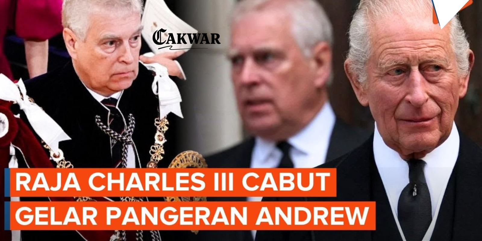 Raja Charles III Cabut Gelar Kerajaan Pangeran Andrew Imbas Kasus Epstein
