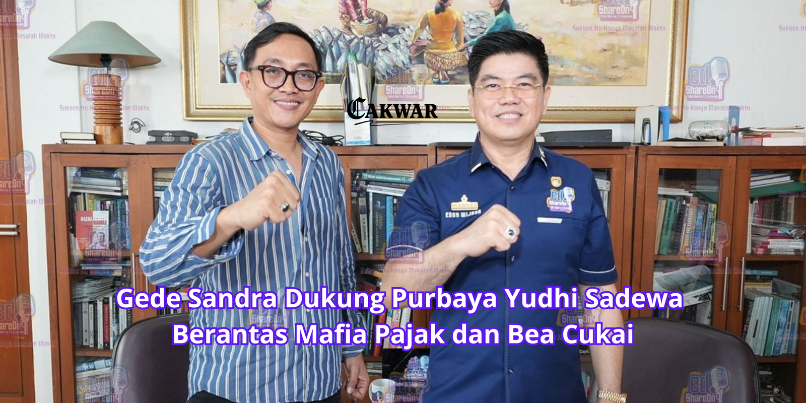 Gede Sandra Dukung Purbaya Yudhi Sadewa Berantas Mafia Pajak dan Bea Cukai