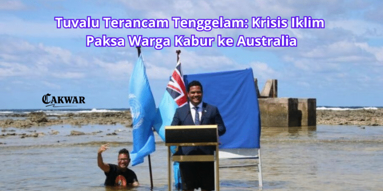Tuvalu Terancam Tenggelam: Krisis Iklim Paksa Warga Kabur ke Australia