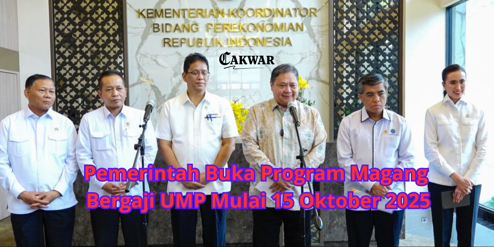 Pemerintah Buka Program Magang Bergaji UMP Mulai 15 Oktober 2025