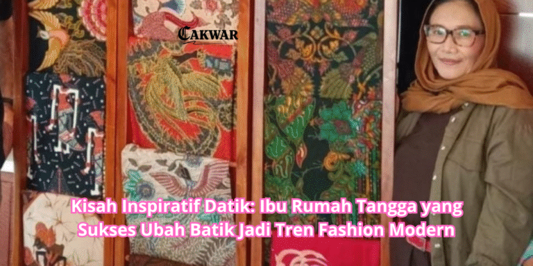 Kisah Inspiratif Datik: Ibu Rumah Tangga yang Sukses Ubah Batik Jadi Tren Fashion Modern
