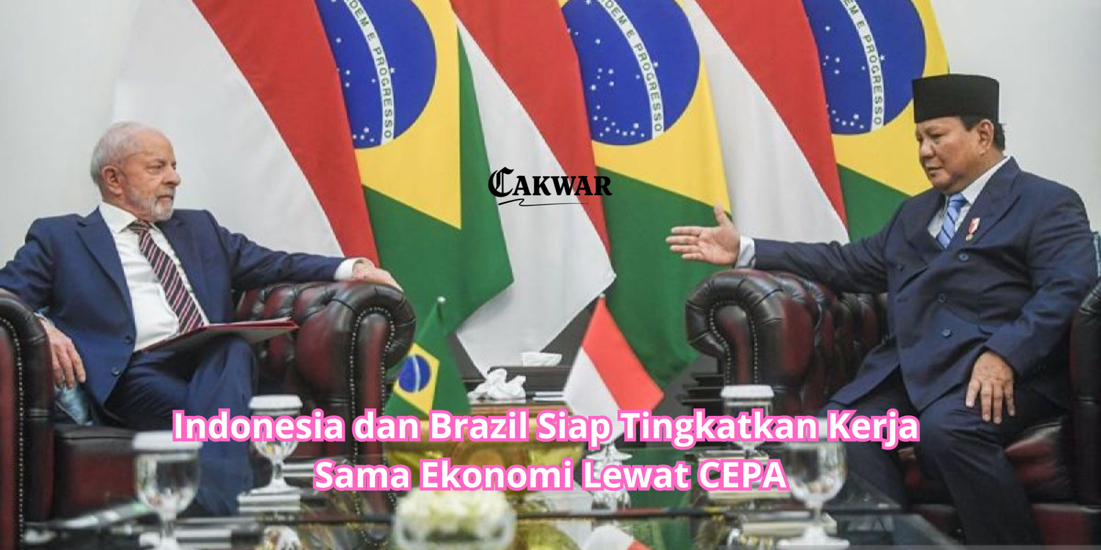 Indonesia dan Brazil Siap Tingkatkan Kerja Sama Ekonomi Lewat CEPA