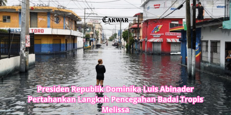 Presiden Republik Dominika Luis Abinader Pertahankan Langkah Pencegahan Badai Tropis Melissa