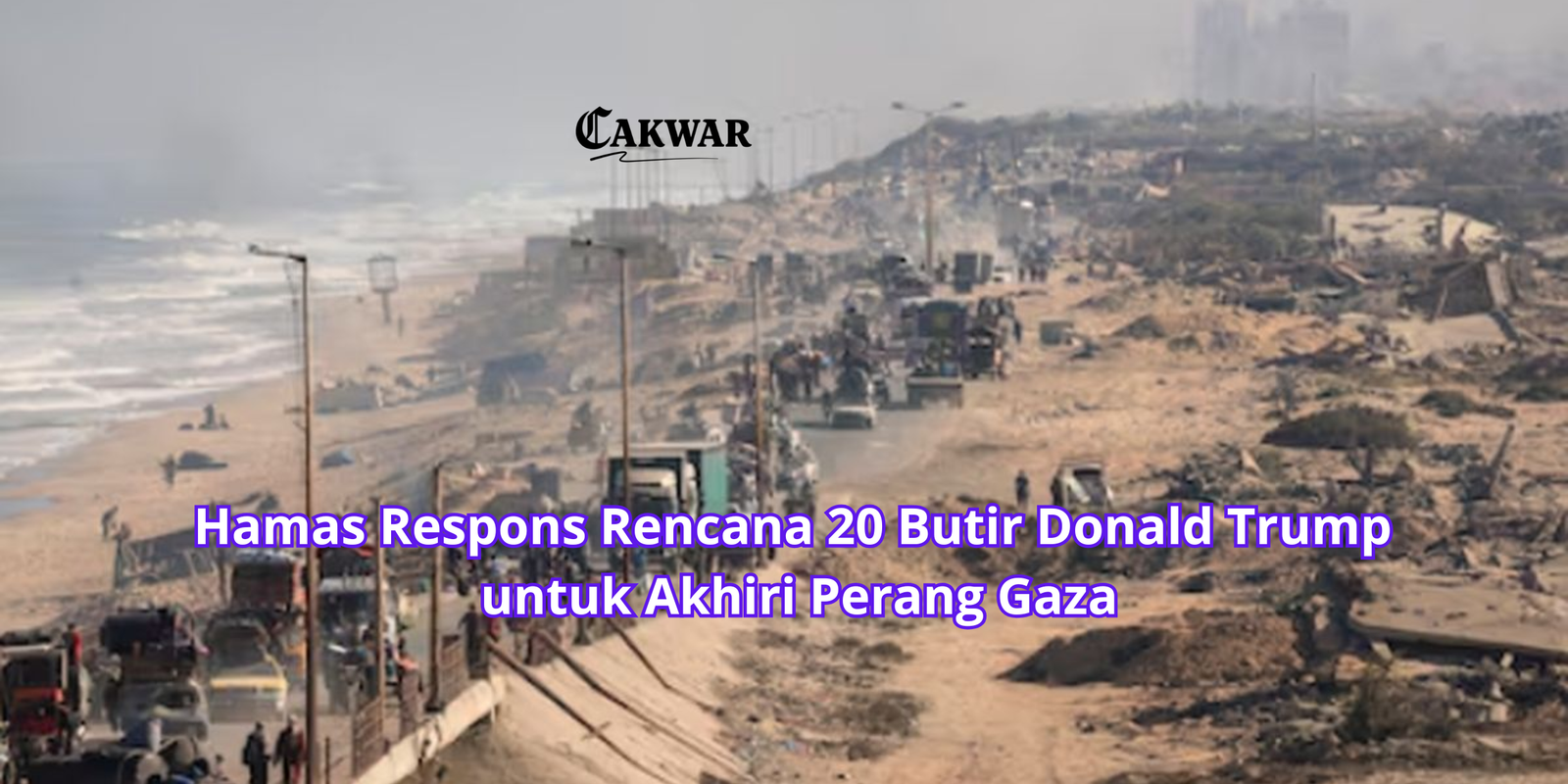 Hamas Respons Rencana 20 Butir Donald Trump untuk Akhiri Perang Gaza