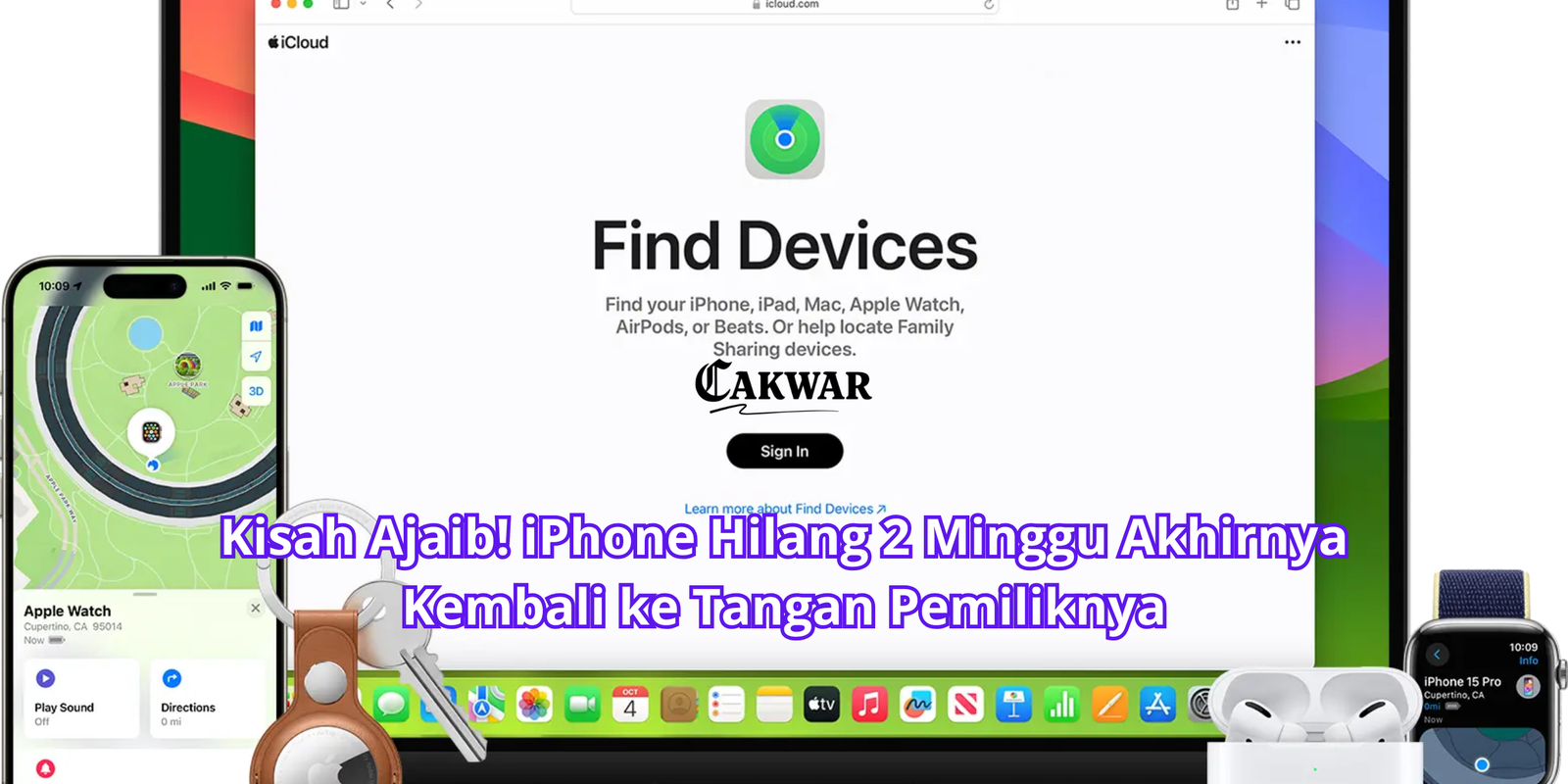 Kisah Ajaib! iPhone Hilang 2 Minggu Akhirnya Kembali ke Tangan Pemiliknya
