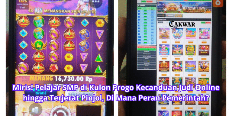 Miris! Pelajar SMP di Kulon Progo Kecanduan Judi Online hingga Terjerat Pinjol, Di Mana Peran Pemerintah?