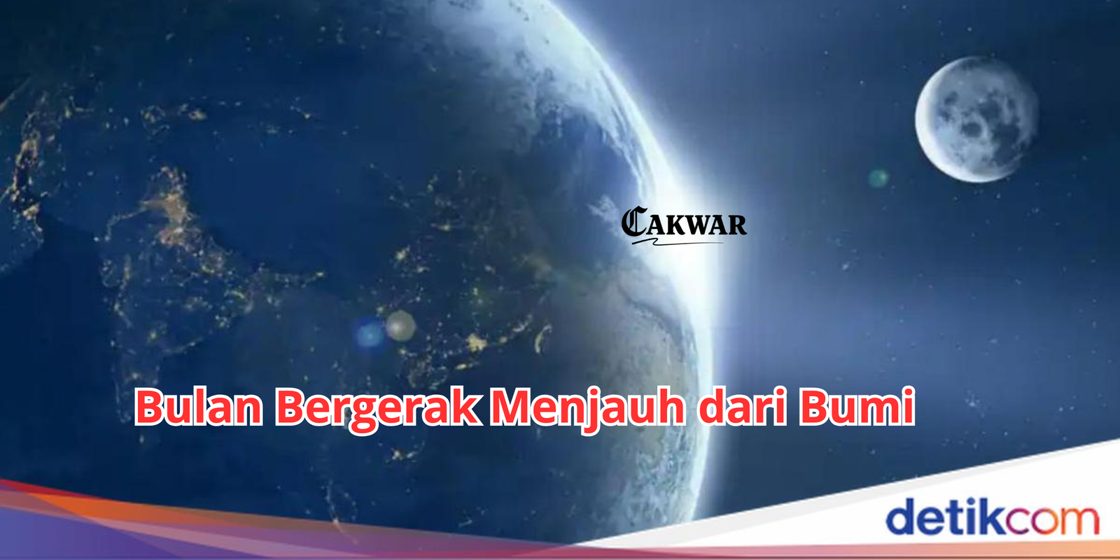 Bulan Bergerak Menjauh dari Bumi, Apa Dampaknya bagi Kehidupan Manusia dan Lautan?