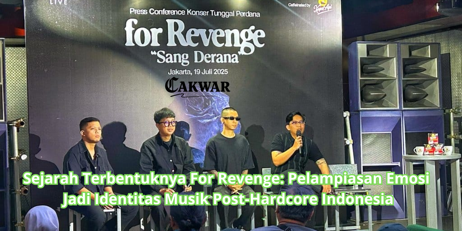 Sejarah Terbentuknya For Revenge: Pelampiasan Emosi Jadi Identitas Musik Post-Hardcore Indonesia