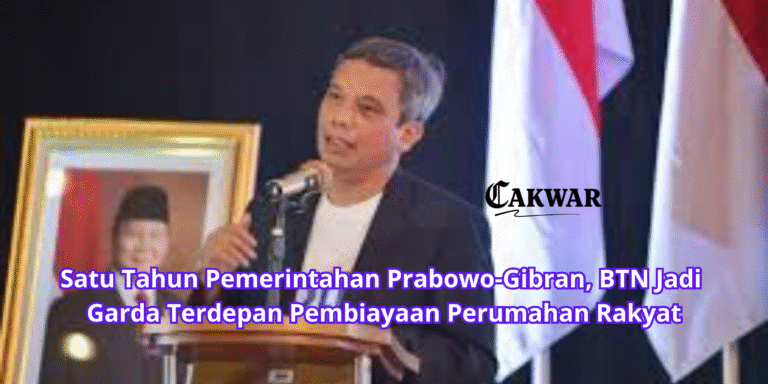 Satu Tahun Pemerintahan Prabowo BTN Jadi Garda Terdepan Pembiayaan Perumahan Rakyat