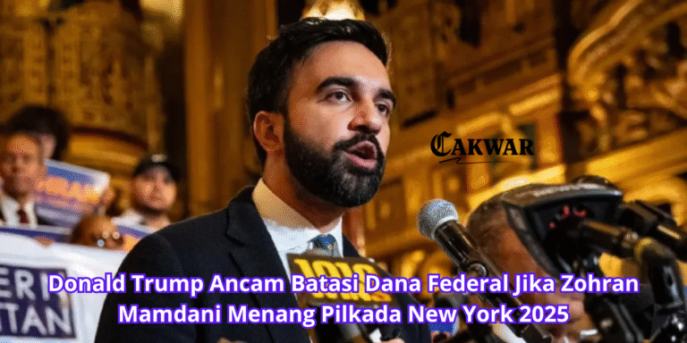 Donald Trump Ancam Batasi Dana Federal Jika Zohran Mamdani Menang Pilkada New York 2025