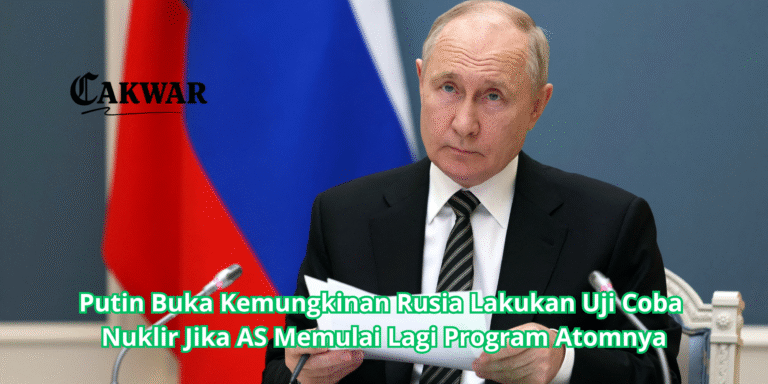 Putin Buka Kemungkinan Rusia Lakukan Uji Coba Nuklir Jika AS Memulai Lagi Program Atomnya