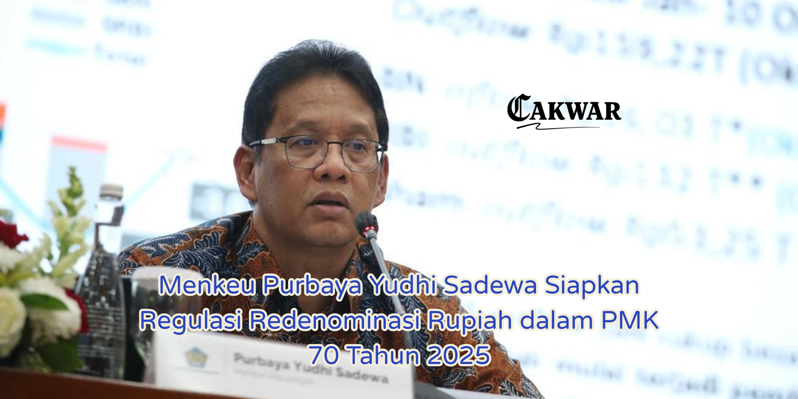 Menkeu Purbaya Yudhi Sadewa Siapkan Regulasi Redenominasi Rupiah dalam PMK 70 Tahun 2025