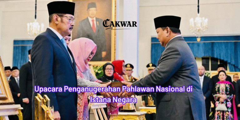 Presiden Prabowo Anugerahkan Gelar Pahlawan Nasional di Istana Negara, Ini Daftar Penerimanya dan Syaratnya