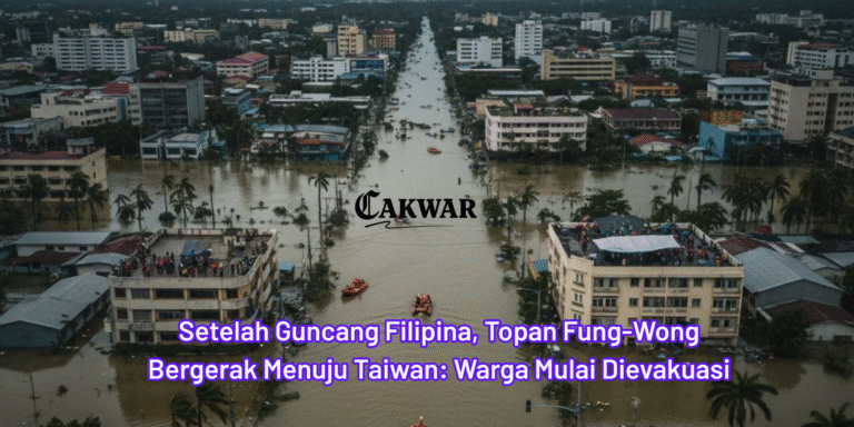 Setelah Guncang Filipina, Topan Fung-Wong Bergerak Menuju Taiwan: Warga Mulai Dievakuasi