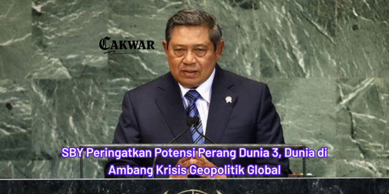 SBY Peringatkan Potensi Perang Dunia 3, Dunia di Ambang Krisis Geopolitik Global