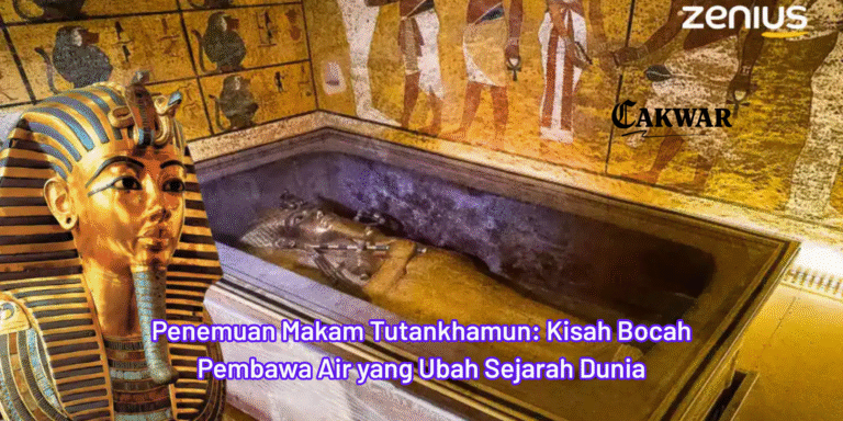 Penemuan Makam Tutankhamun: Kisah Bocah Pembawa Air yang Ubah Sejarah Dunia
