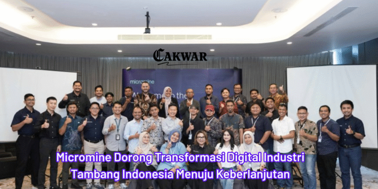 Micromine Dorong Transformasi Digital Industri Tambang Indonesia Menuju Keberlanjutan