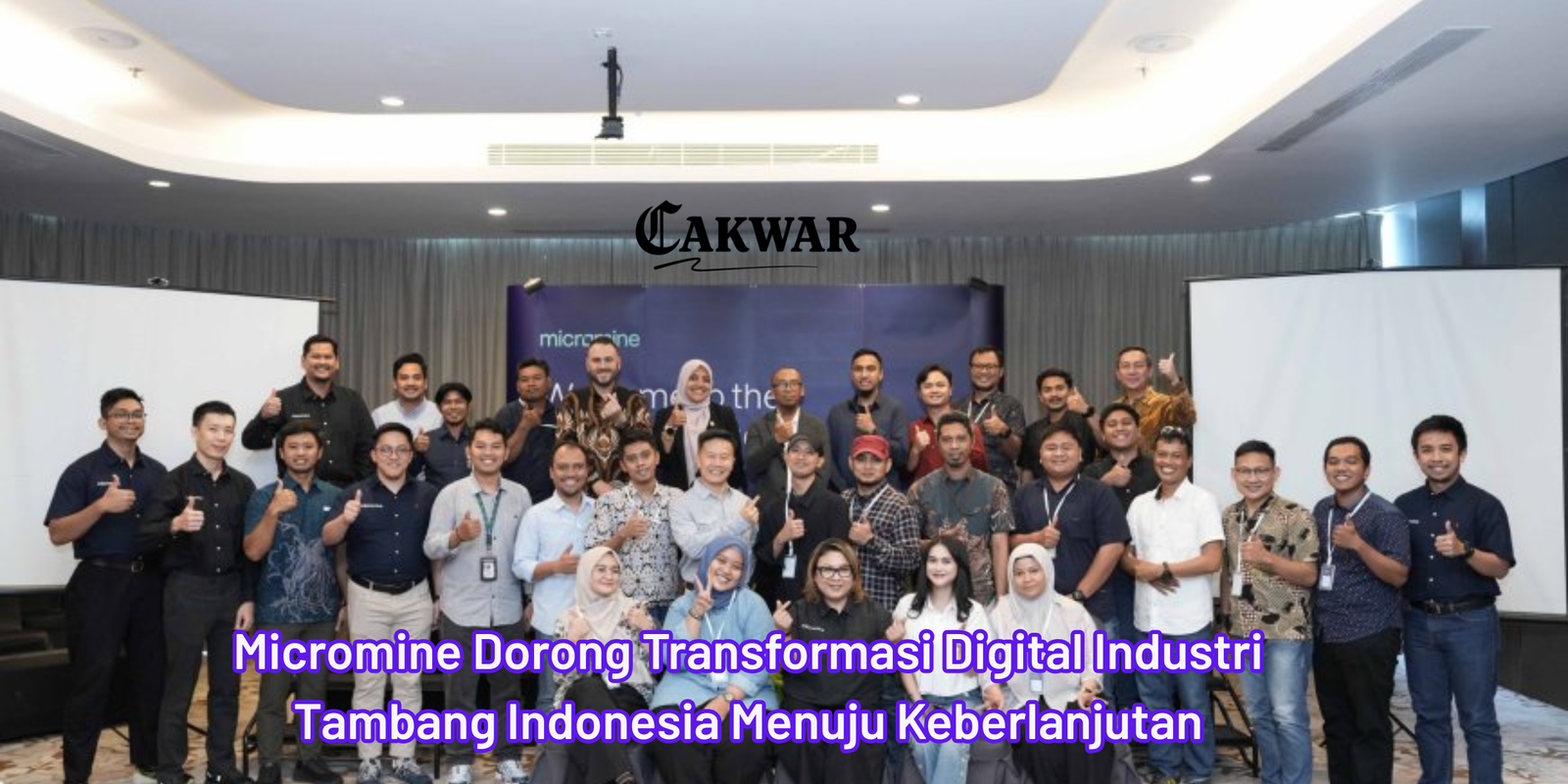 Micromine Dorong Transformasi Digital Industri Tambang Indonesia Menuju Keberlanjutan