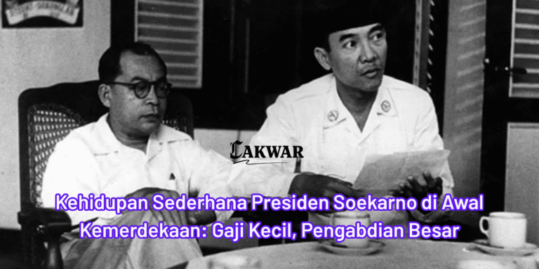 Kehidupan Sederhana Presiden Soekarno di Awal Kemerdekaan: Gaji Kecil, Pengabdian Besar
