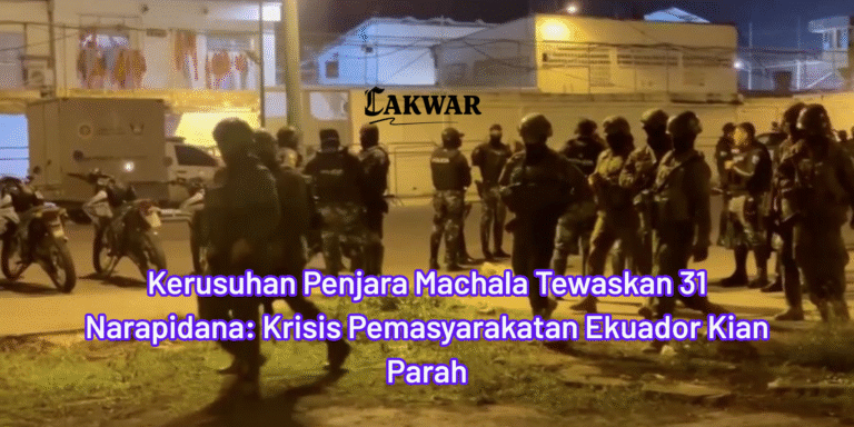 Kerusuhan Penjara Machala Tewaskan 31 Narapidana: Krisis Pemasyarakatan Ekuador Kian Parah