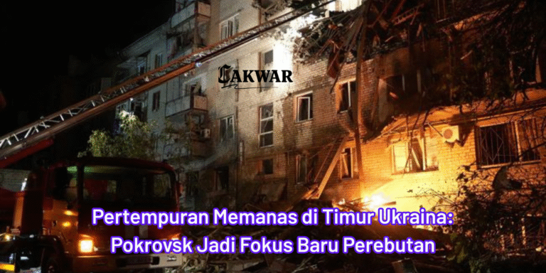 Pertempuran Memanas di Timur Ukraina: Pokrovsk Jadi Fokus Baru Perebutan