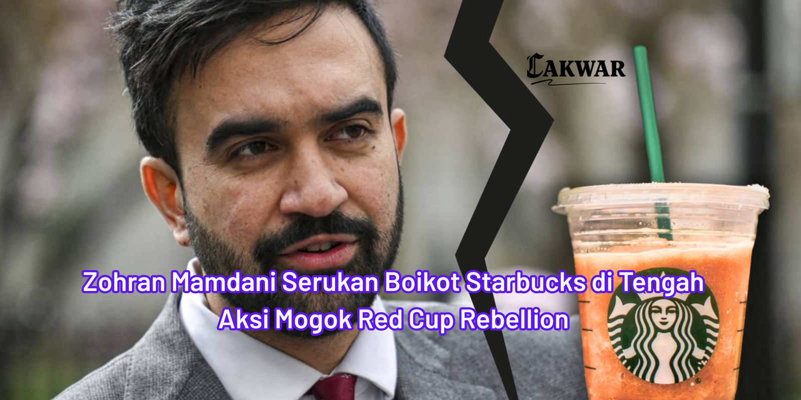 Zohran Mamdani Serukan Boikot Starbucks di Tengah Aksi Mogok Red Cup Rebellion