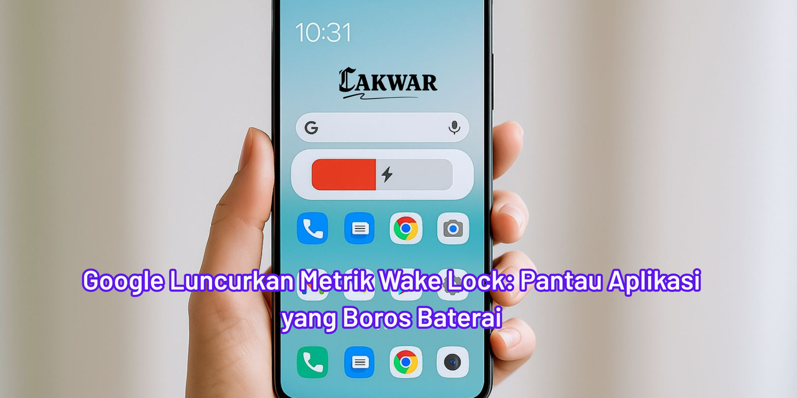 Google Luncurkan Metrik Wake Lock: Pantau Aplikasi yang Boros Baterai