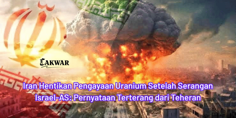 Iran Hentikan Pengayaan Uranium Setelah Serangan Israel-AS: Pernyataan Terterang dari Teheran