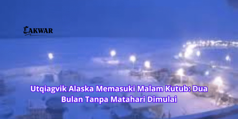 Utqiagvik Alaska Memasuki Malam Kutub: Dua Bulan Tanpa Matahari Dimulai