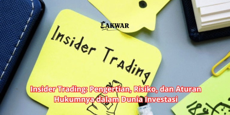 Insider Trading: Pengertian, Risiko, dan Aturan Hukumnya dalam Dunia Investasi