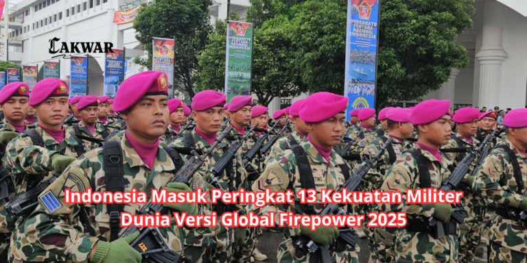 Indonesia Masuk Peringkat 13 Kekuatan Militer Dunia Versi Global Firepower 2025