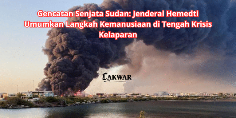 Gencatan Senjata Sudan: Jenderal Hemedti Umumkan Langkah Kemanu­siaan di Tengah Krisis Kelaparan