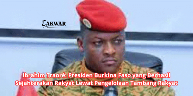 Ibrahim Traoré: Presiden Burkina Faso yang Berhasil Sejahterakan Rakyat Lewat Pengelolaan Tambang Rakyat
