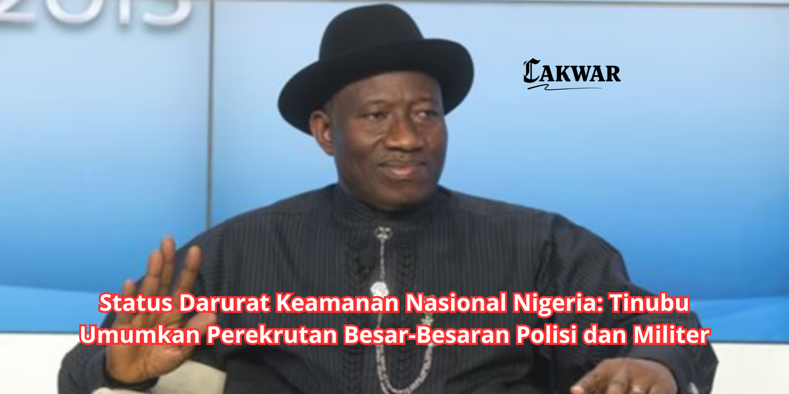 Status Darurat Keamanan Nasional Nigeria: Tinubu Umumkan Perekrutan Besar-Besaran Polisi dan Militer