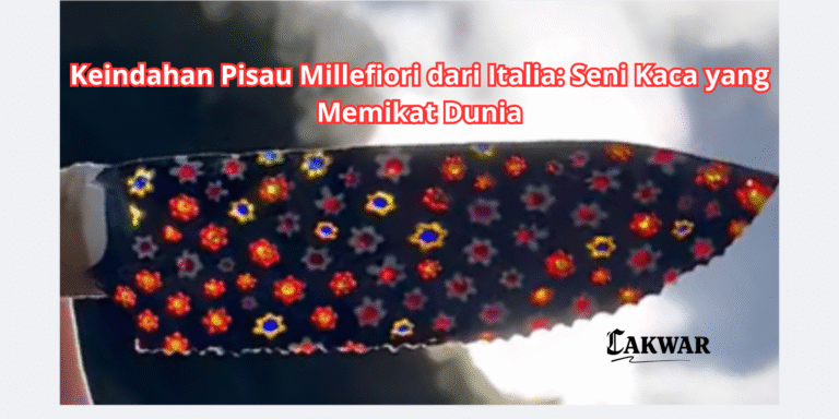 Keindahan Pisau Millefiori dari Italia: Seni Kaca yang Memikat Dunia